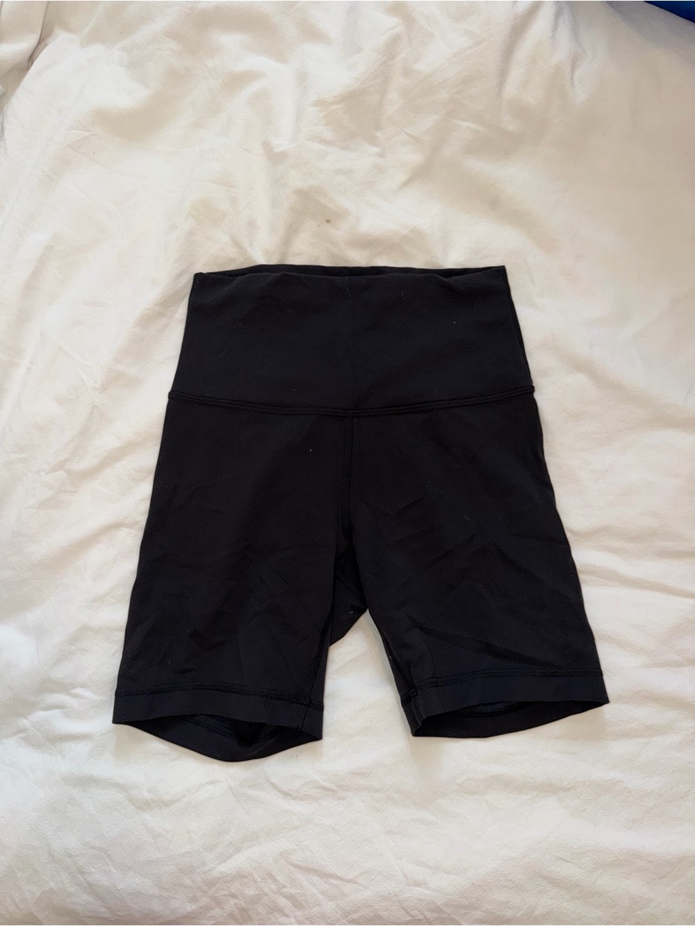 lululemon athletica Black High-Rise Athletic Bike Shorts